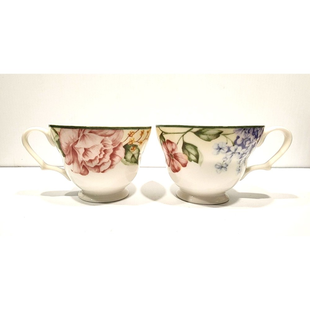 Vintage Westbury Court Christina Coffee/Tea Cups 3 1/8" Set of 2